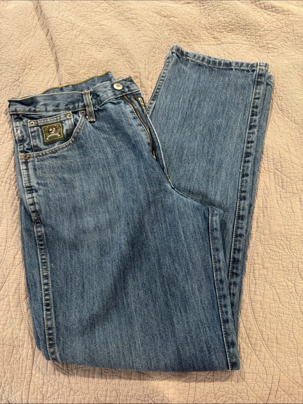 Cinch Men's Medium Blue Relaxed Jeans